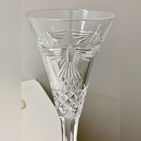 Vtg Discontinued Waterford Crystal Millennium Collection Fluted Champagne Glass - Picture 12 of 14